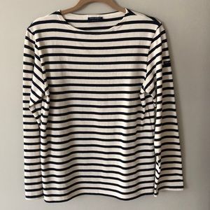 Saint James Breton stripe top